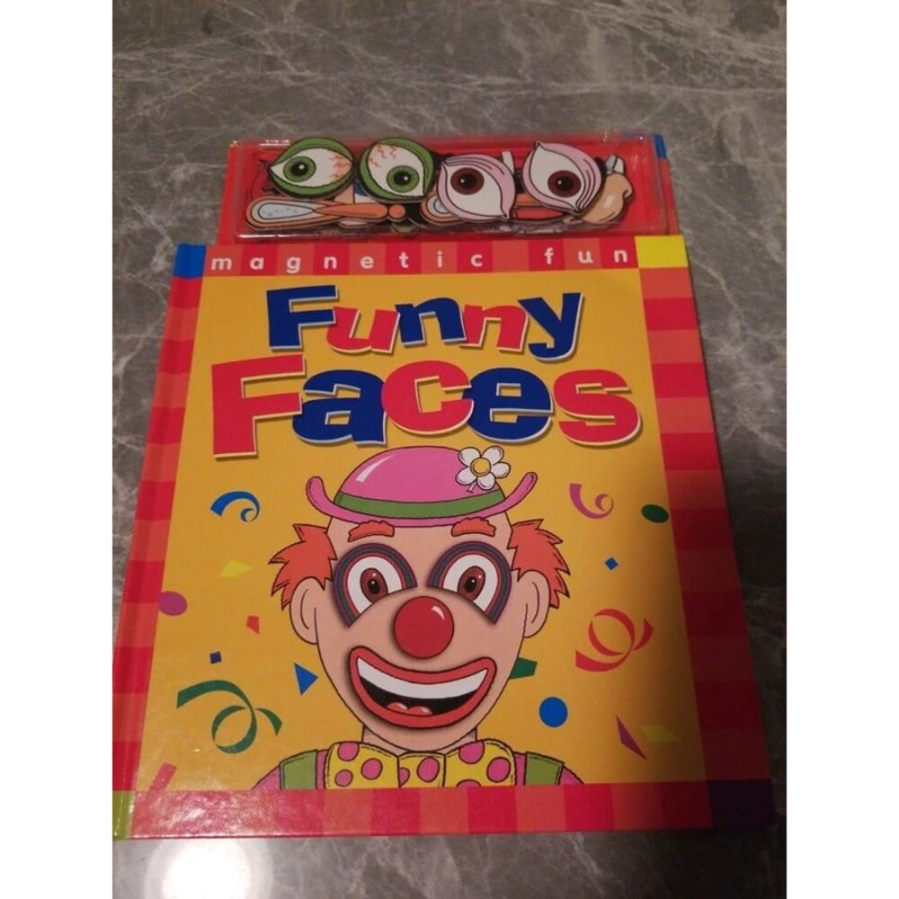 Childrens magnetic fun book